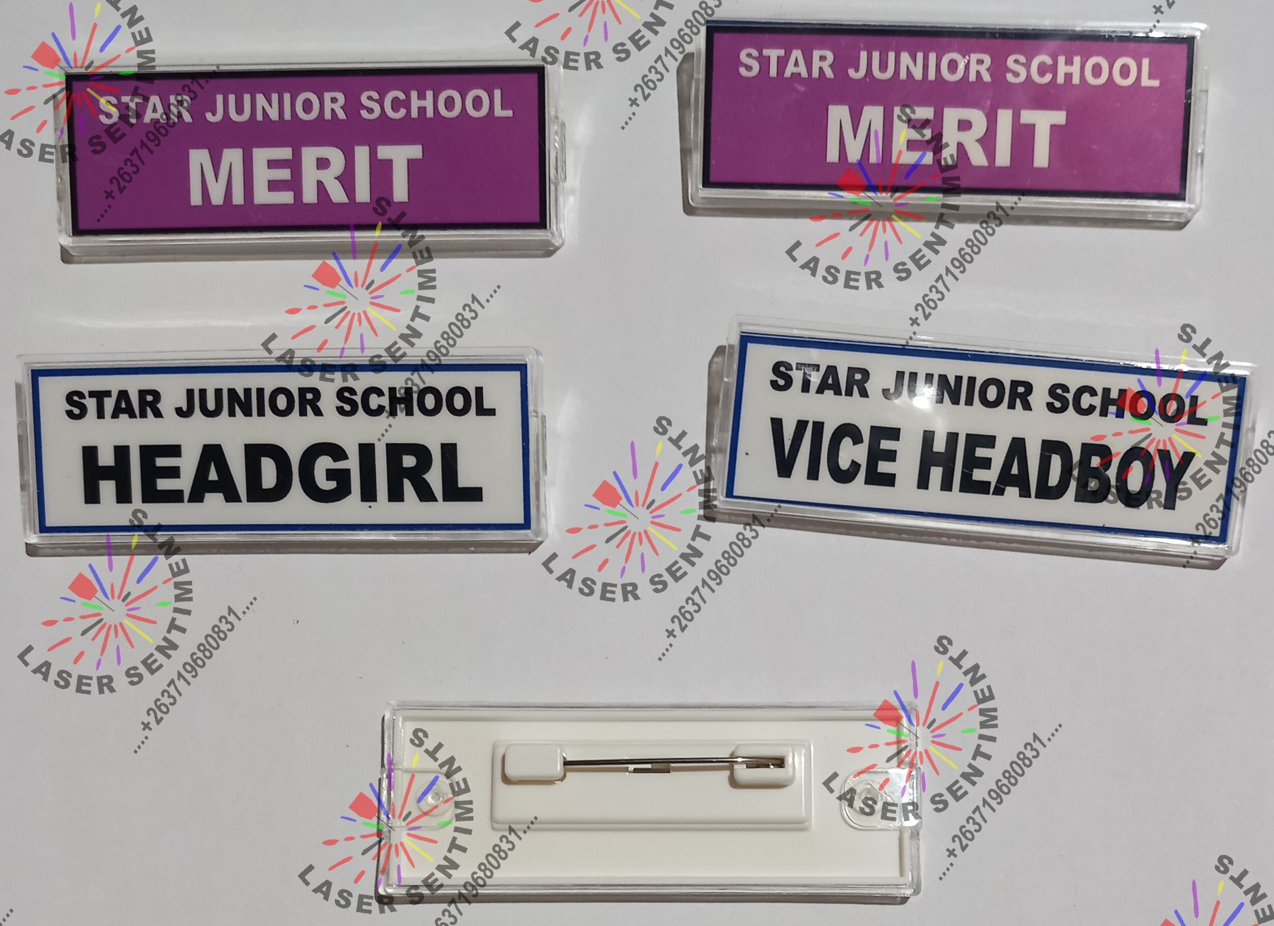 BAD1 Badge in Badge Holder, Changeable