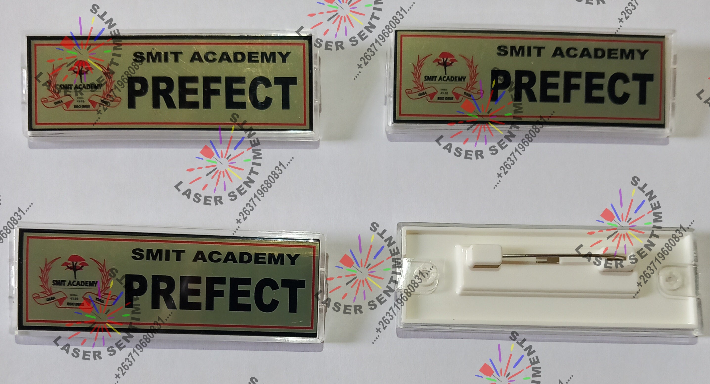 BAD1 Badge in Badge Holder, Changeable