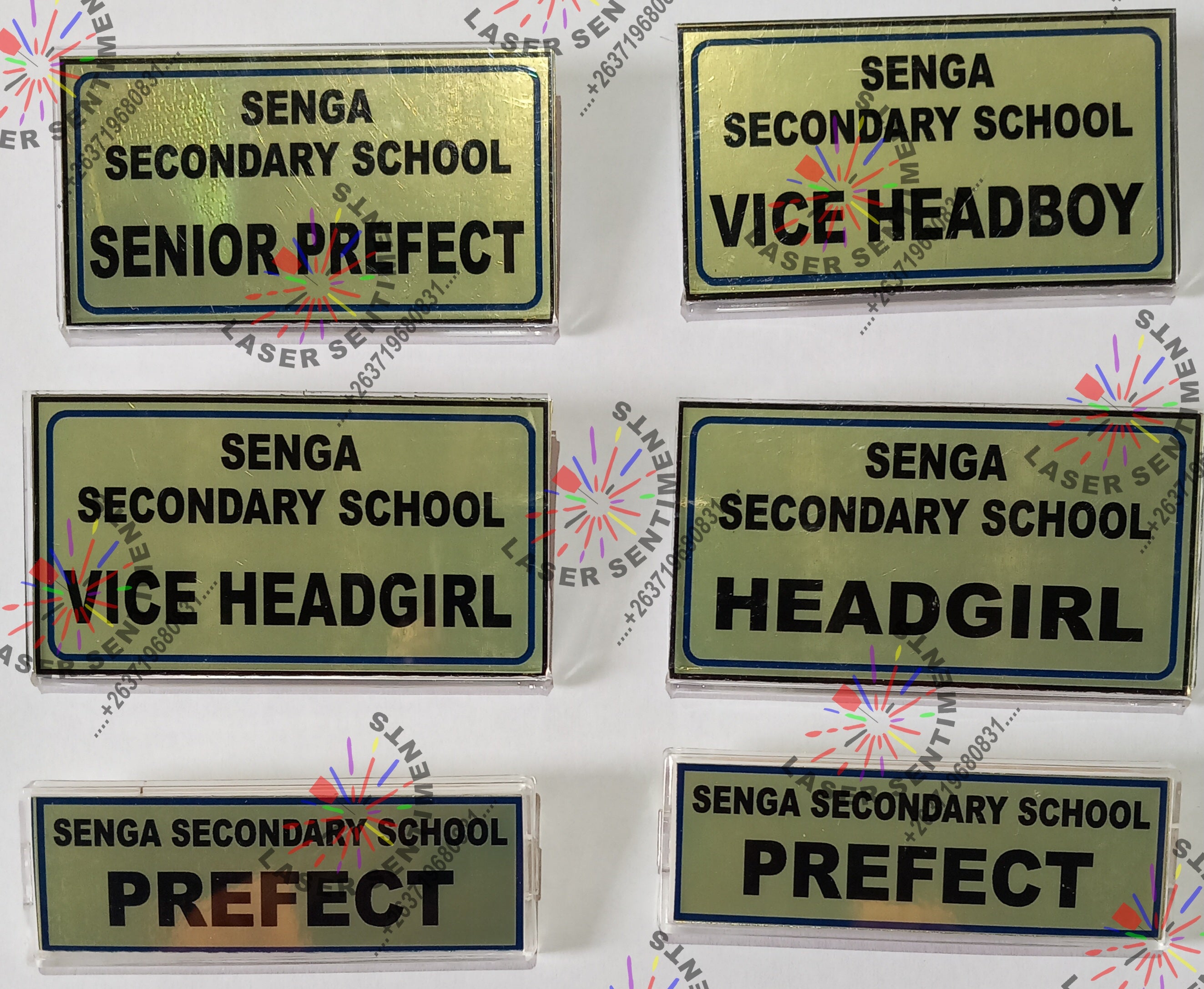 BAD1 Badge in Badge Holder, Changeable