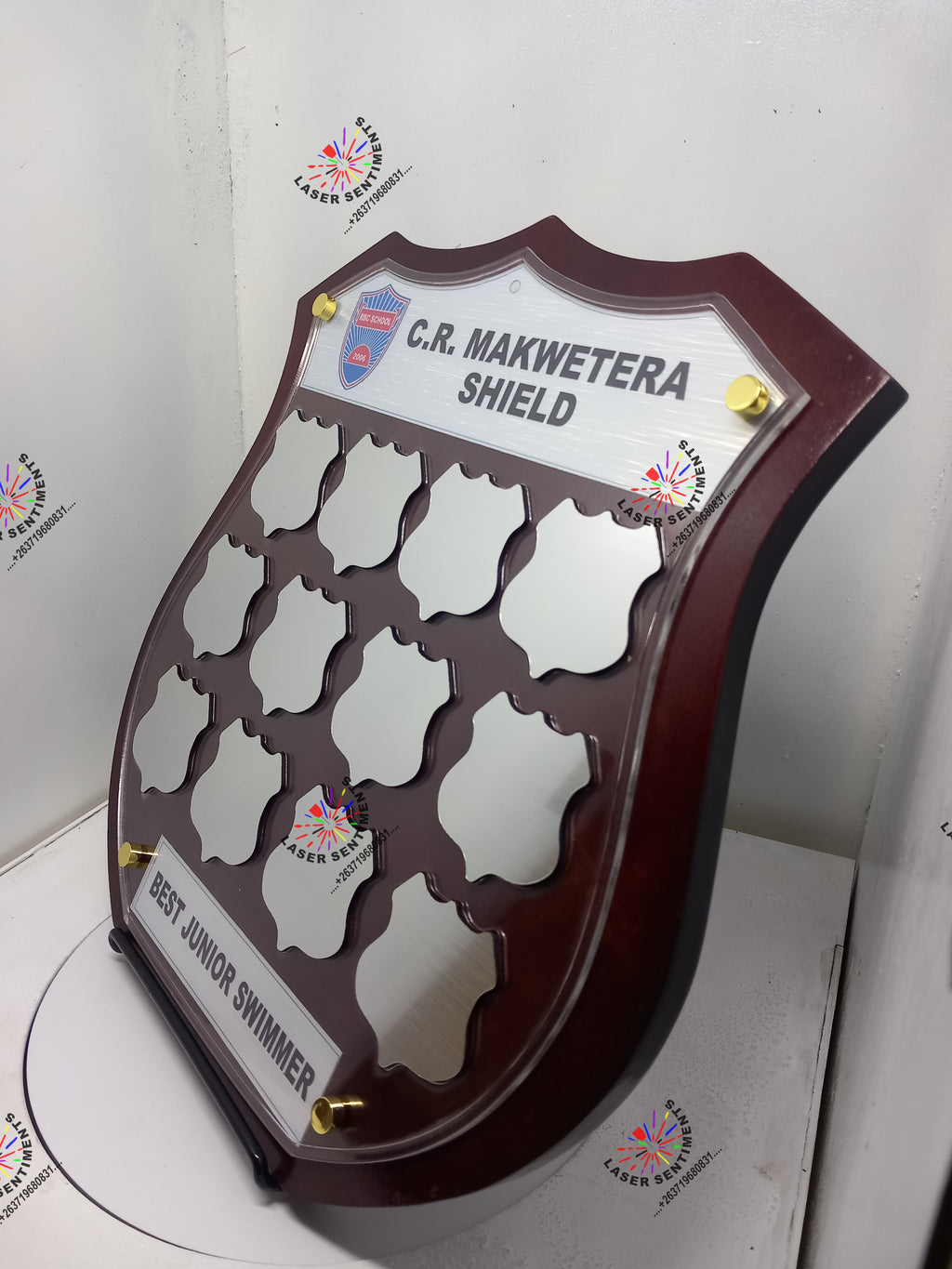 FPS1 Floating Perpetual Shield Plaque Honour Board