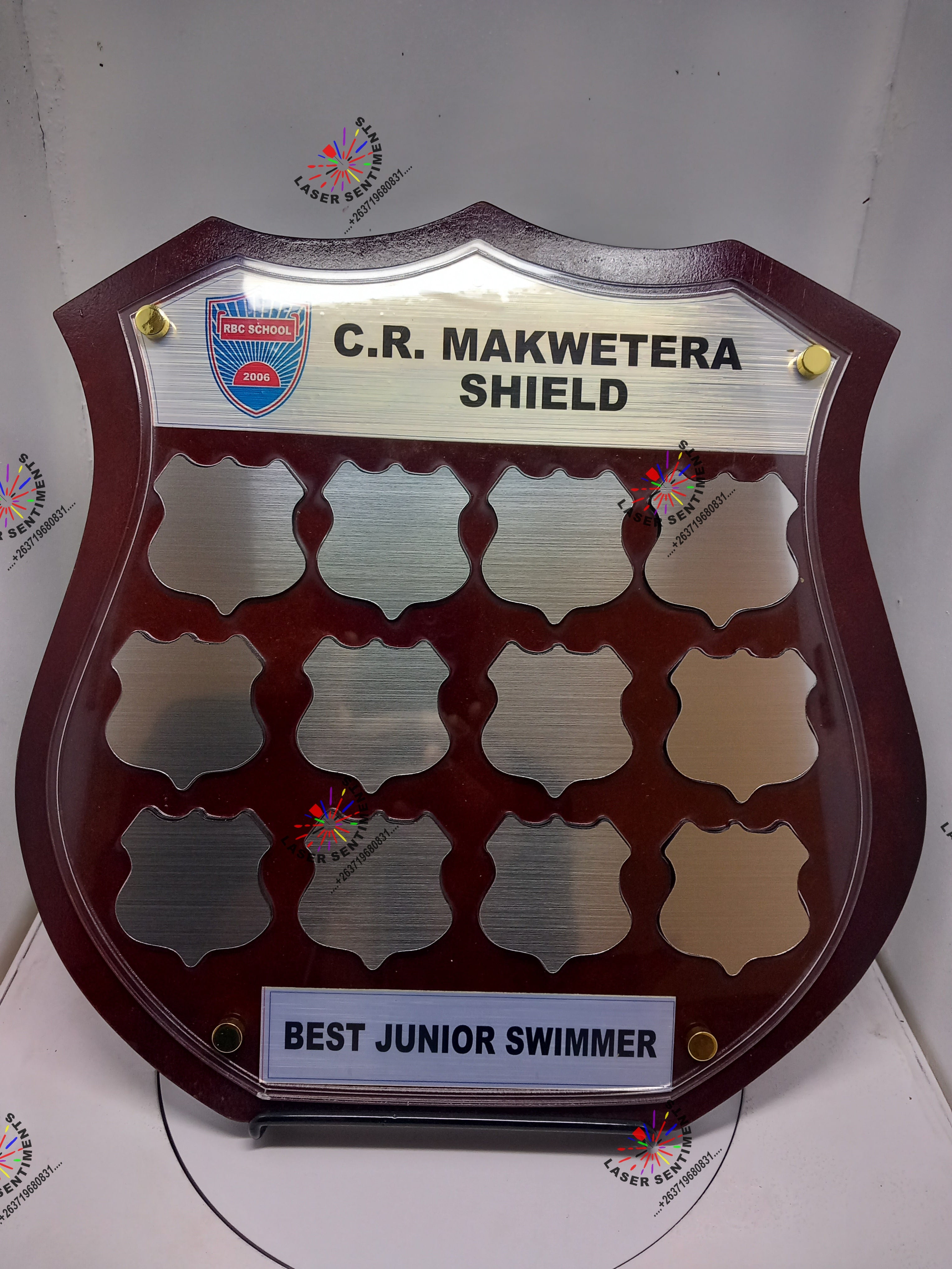 FPS1 Floating Perpetual Shield Plaque Honour Board