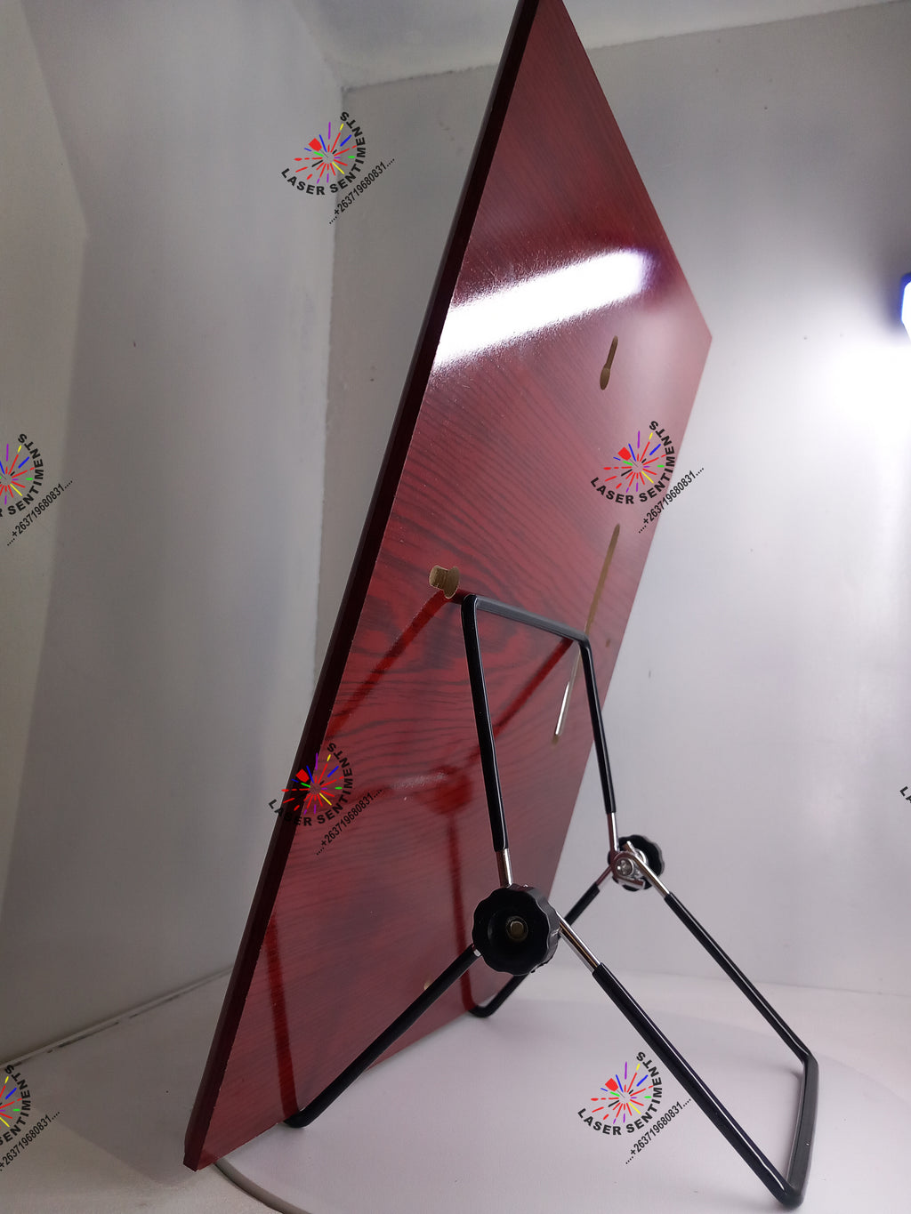 MCW3 Recognition Series Shield With Easel Stand