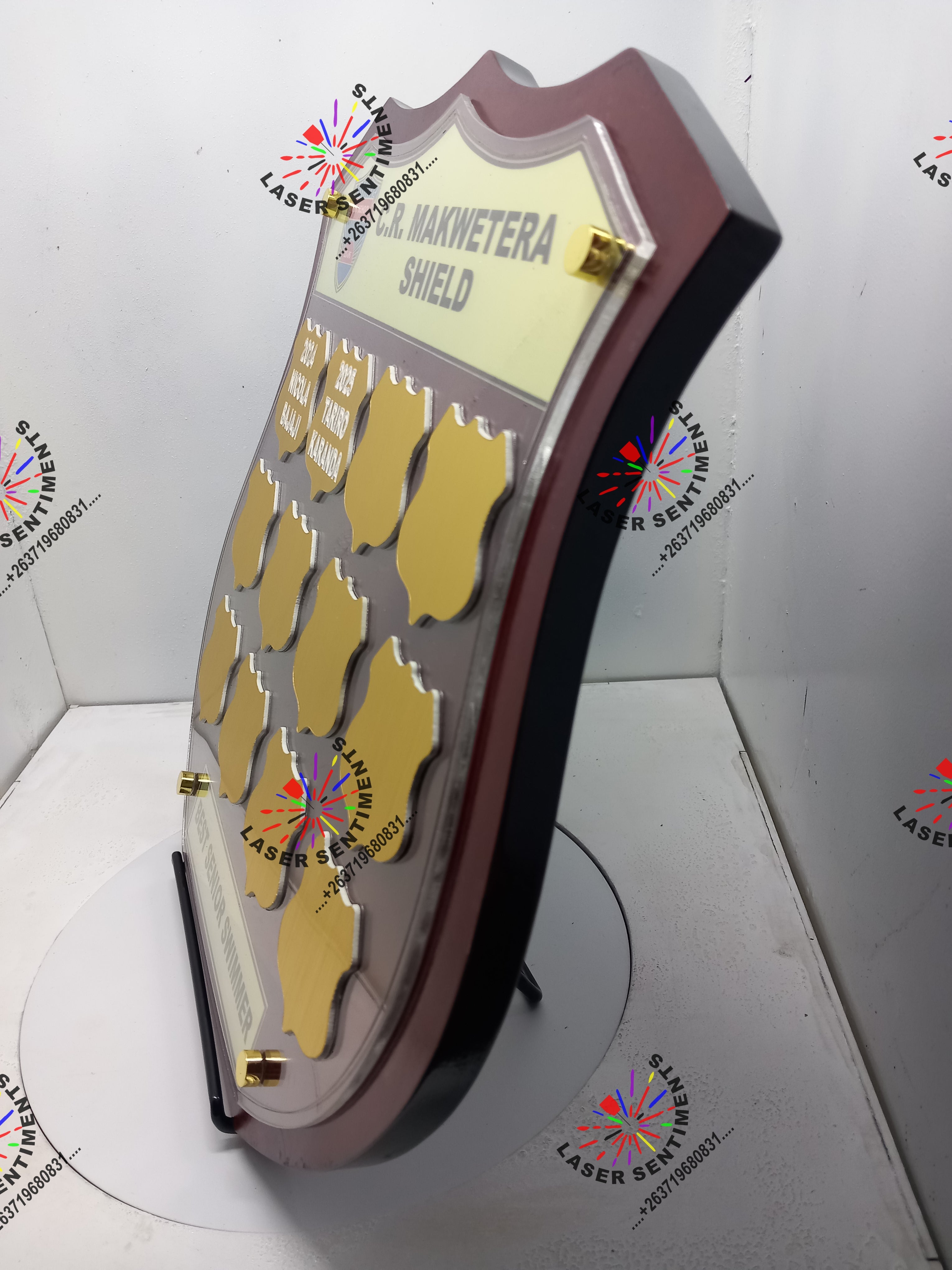 FPS1 Floating Perpetual Shield Plaque Honour Board