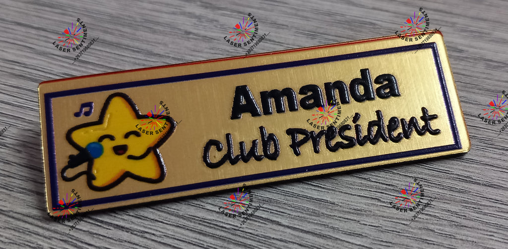 BAD2 Badges Thick Coated Print