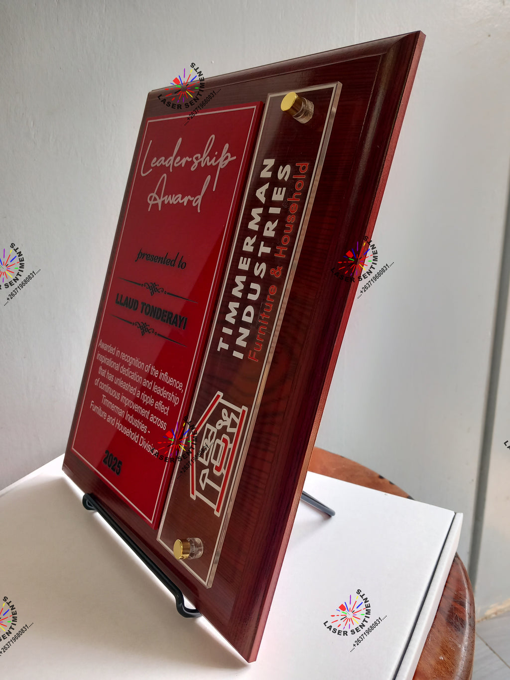 MCW3 Elevate Eco Wood Plaque